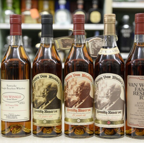 Pappy van winkle whiskey