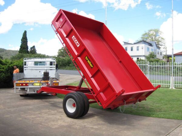 Agricultural Tractor Hydraulic Tipping Trailer