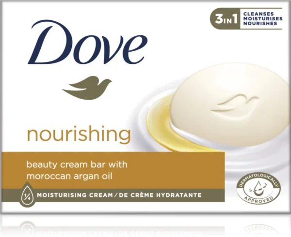 Dove oil and soap
