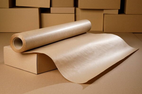 Roll brown kraft paper