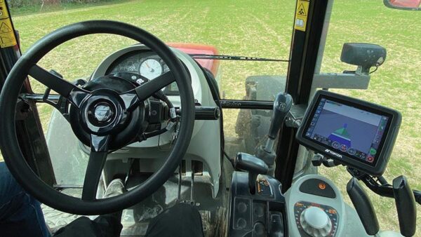 Automated steering system tractor
